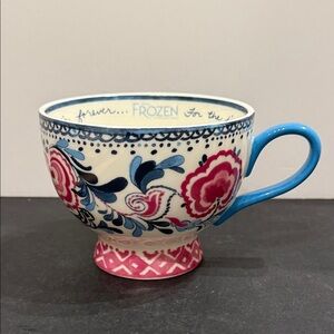 Disney FROZEN The Broadway Musical Mug Rosemaling Town of Arendelle Cup NWOB